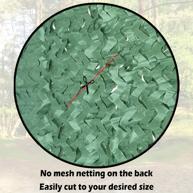 Camouflage Netting for Concealment and Sunshade