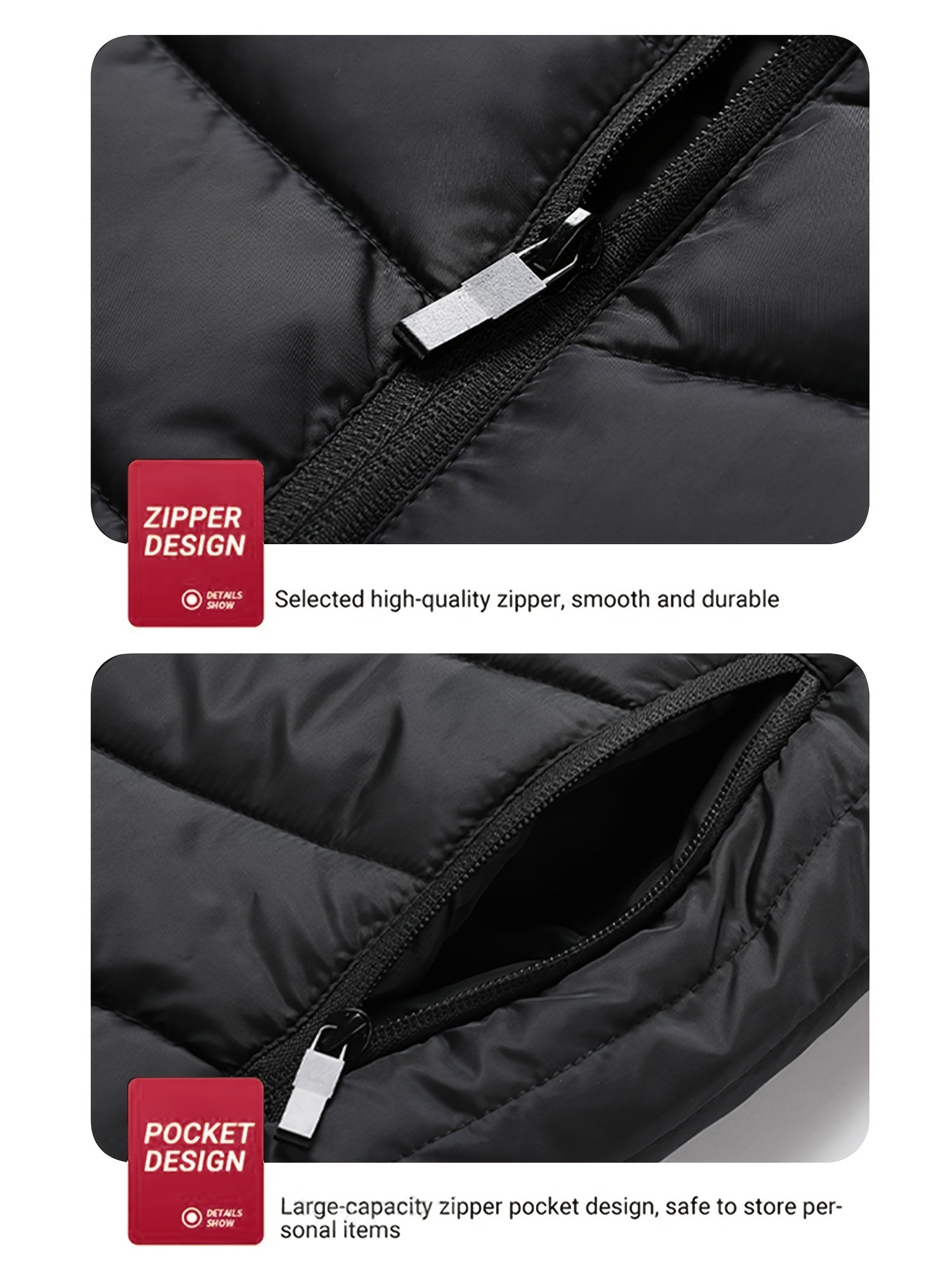 Men's Heated Vest for Outdoor Activities and Hiking