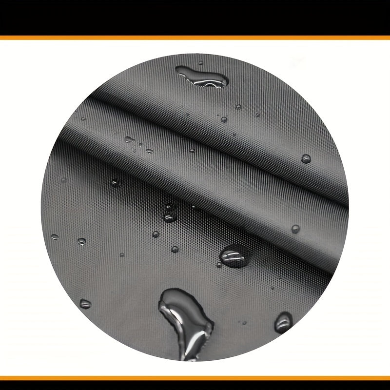Outdoor Fire Pit Cover 420D Oxford Heavy Duty Sunscreen Dust Cover