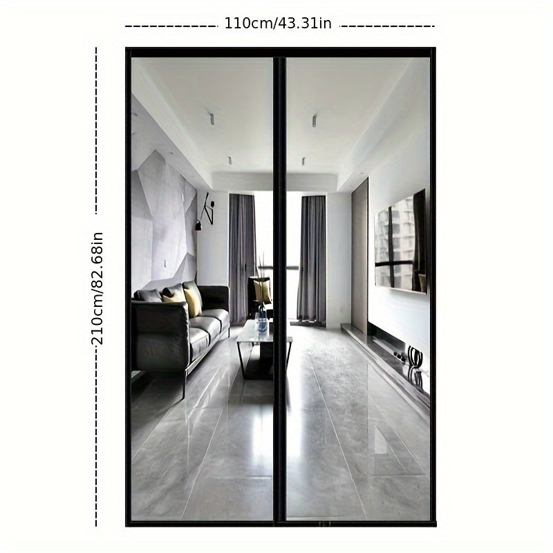 Door Curtain Transparent Anti-Cold Air Magnetic Suction Curtain