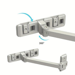 TV Bracket Anti-Dumping Device with Safety Lock Buckle