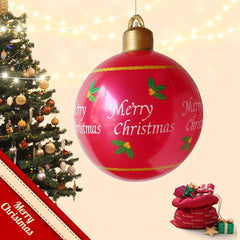 Inflatable Christmas Ball 23.6in Outdoor Decoration