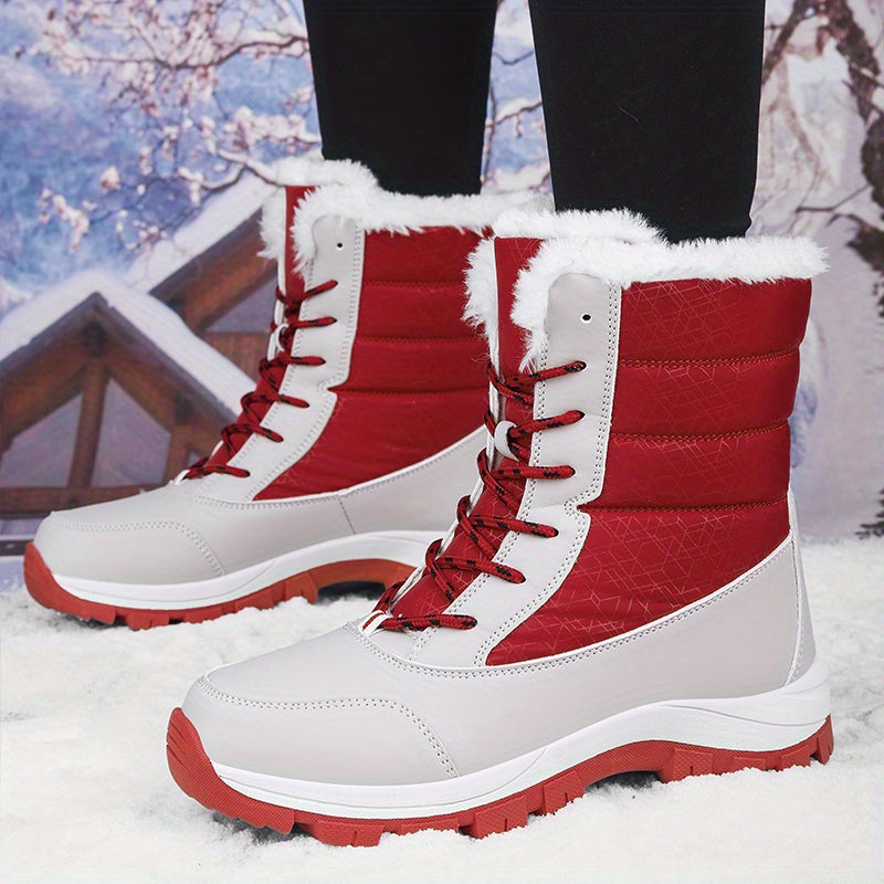 Women's Non-slip Snow Boots Warm Hiking Boots