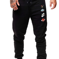 Men's Cartoon Graphic Print Sweatpants