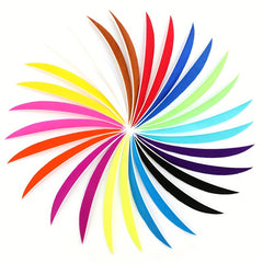 50pcs Archery Arrow Feathers 12.7cm Turkey Fletchings DIY Arrows