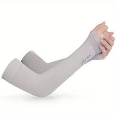 Sun Protection Ice Silk Arm Sleeves for Outdoor Sports