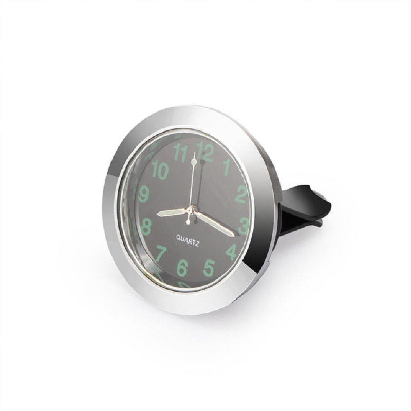 Mini Auto Air Vent Quartz Clock with Clip - Car Outlet Watch