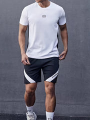 Men's Quick Drying Sports Set: T-shirt & Shorts