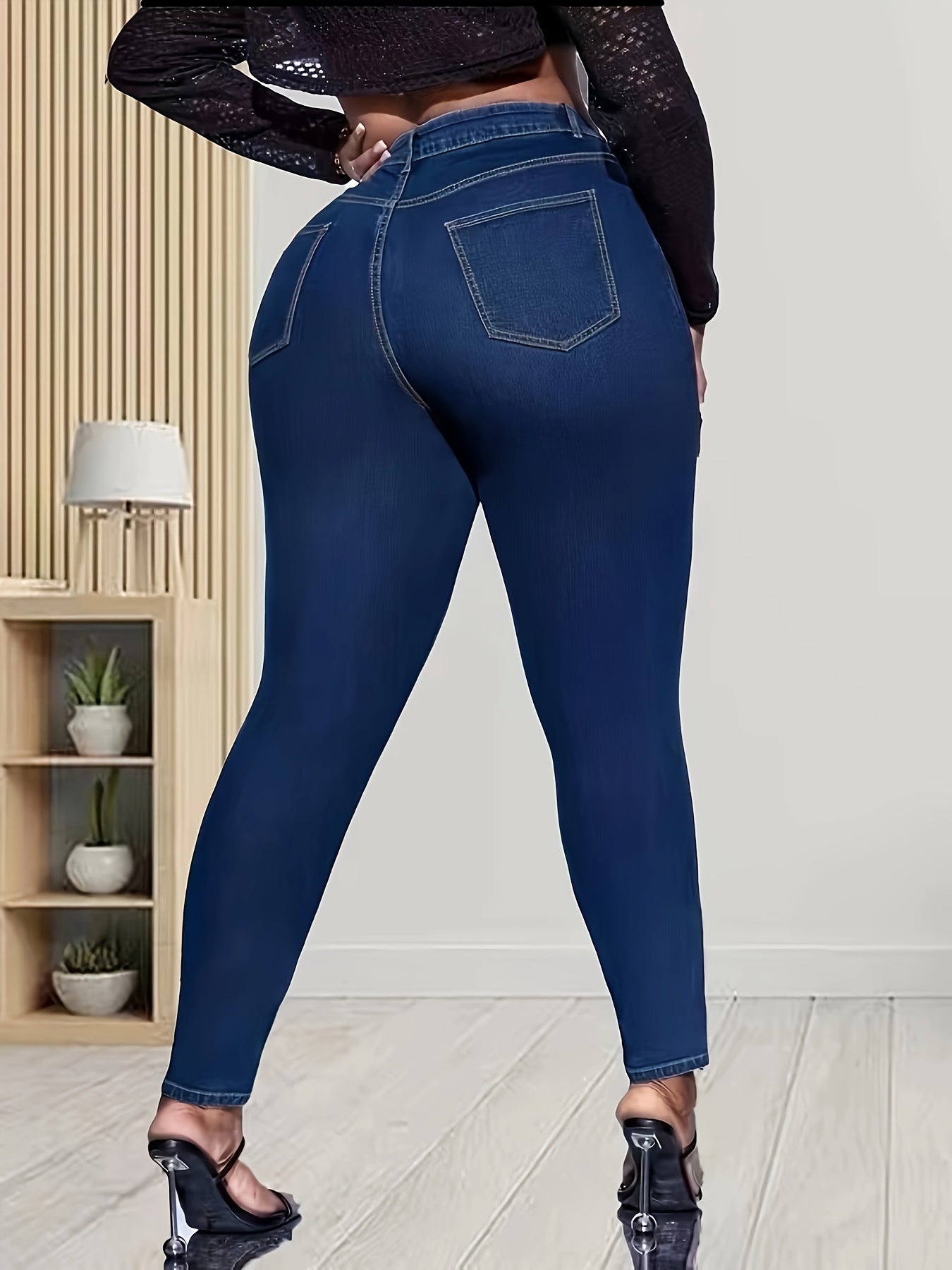 Sexy High Rise Skinny Jeans