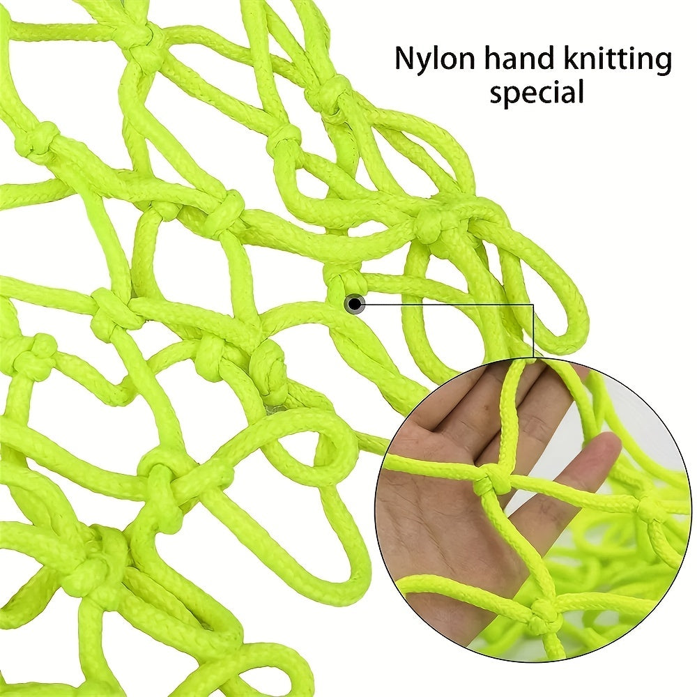 Luminous Basketball Net Night Light Solar Energy Nylon Outdoor Portable