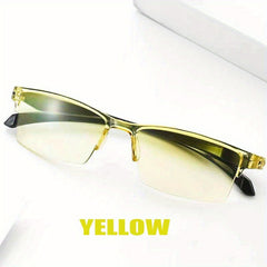 Men's Anti Light Reader Glasses With Glasses Rope