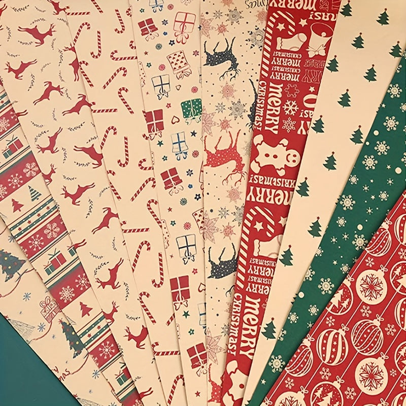 Christmas Gift Wrapping Paper Xmas Tree Snowflake 70x50cm