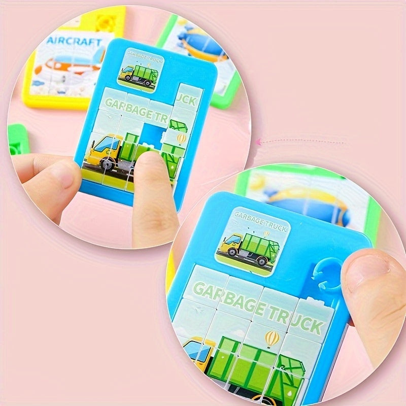 Traffic Airplane Puzzle Decompression Toy Cartoon Creative Mini Game