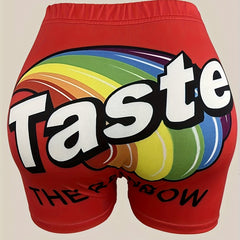 Women's Funny Print Lounge Shorts