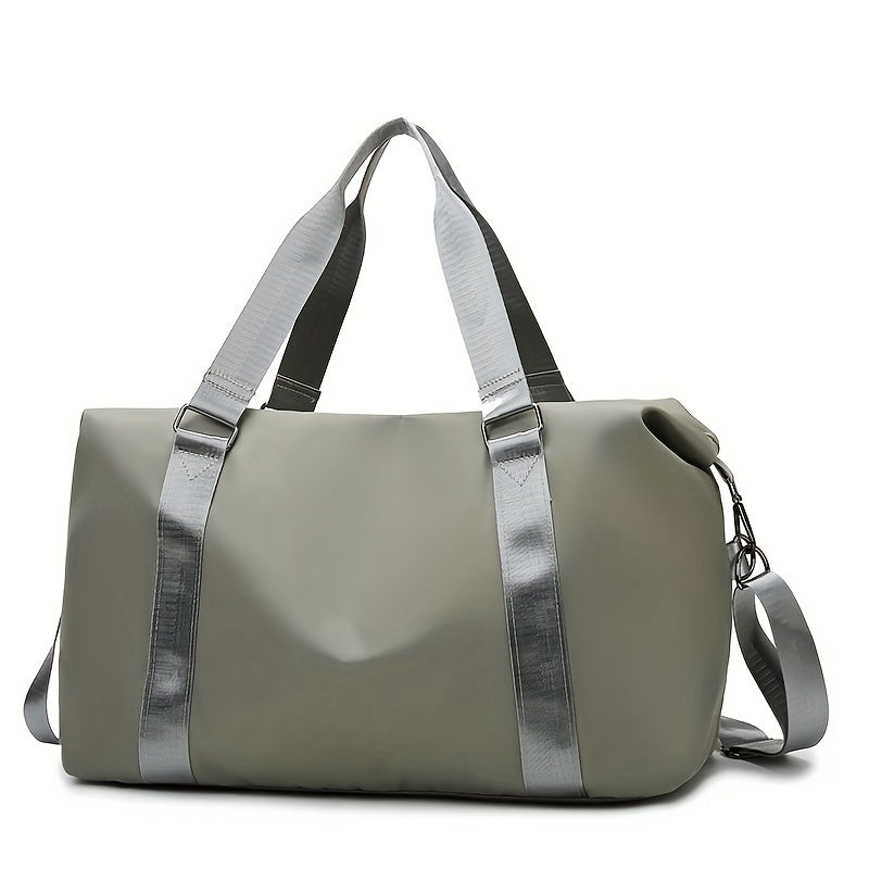 Women's Portable Yoga Bag Dry/Wet Separation Waterproof Luggage Short Travel Bag
