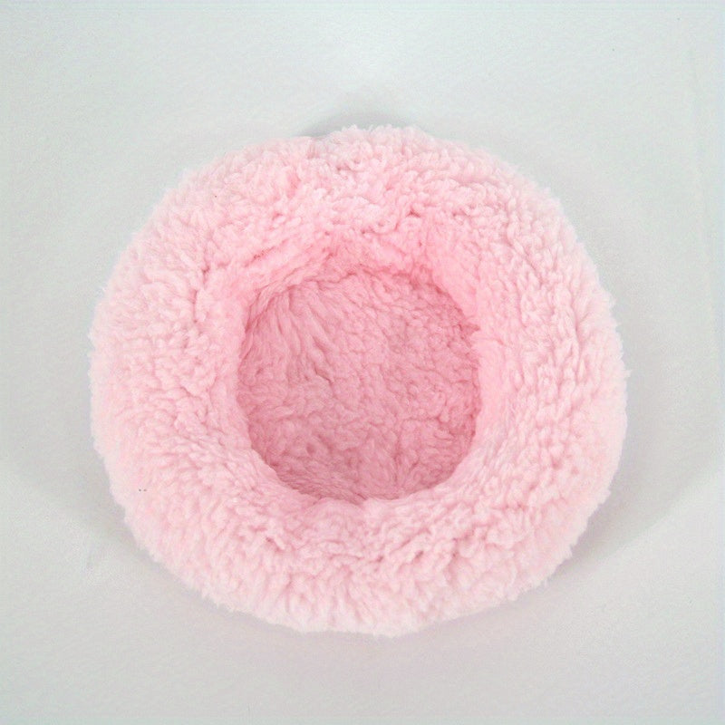 Pet Nest For Hamster Hedgehog Plush Warm Mat