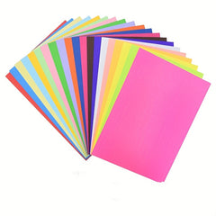 100sheets Colorful Card Printing Paper 100gsm Colored Paper A4 Copy Paper