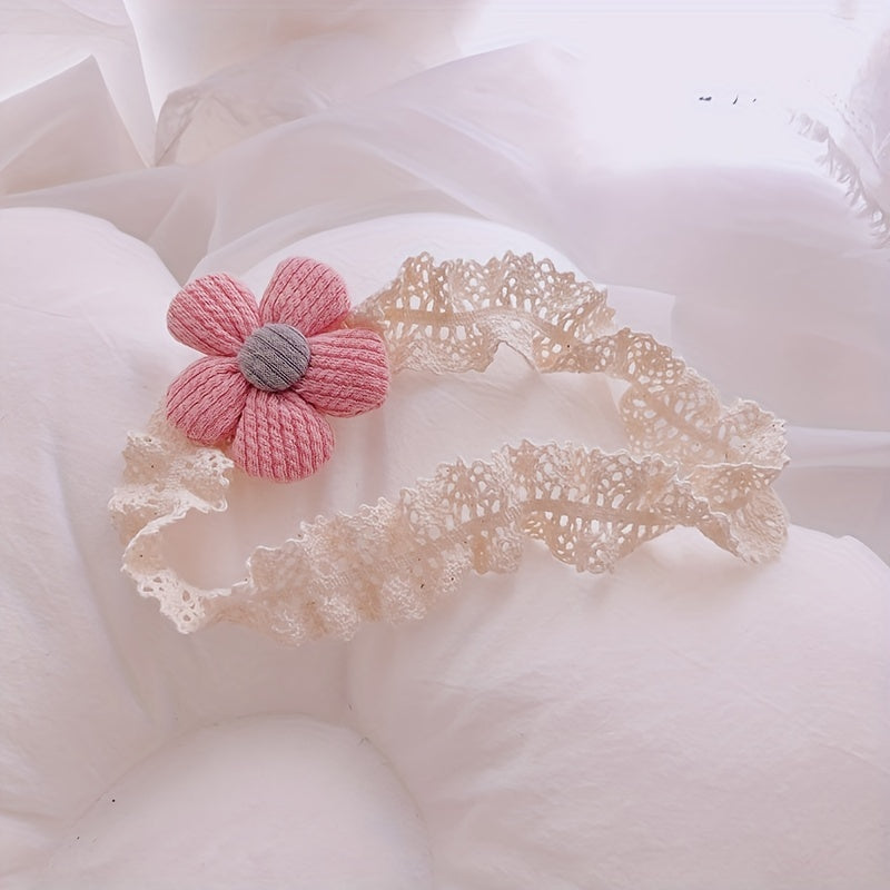 Cute Lace Flower Headband for Baby Girls & Toddlers