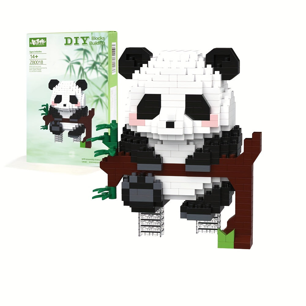 Panda Building Blocks Christmas Gift Birthday Gift Panda Assembled Toys