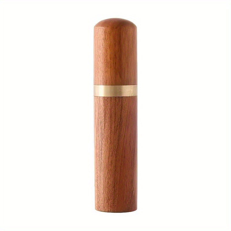 Wooden Needle Holder Sewing Storage Tube