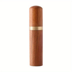 Wooden Needle Holder Sewing Storage Tube