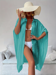 Beach Shirts Cover Up Loose Kimono for Swimwear