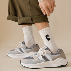 5 Pairs Breathable Comfortable Socks Spring Autumn Socks