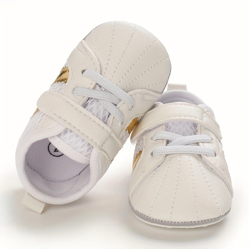 Breathable Mesh Sneakers For Baby Girls Lightweight Non Slip Shoes