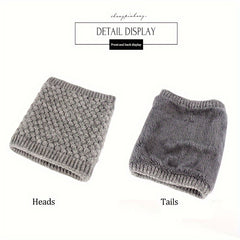 Thick Velvet Neck Gaiter for Winter Outdoor Activities