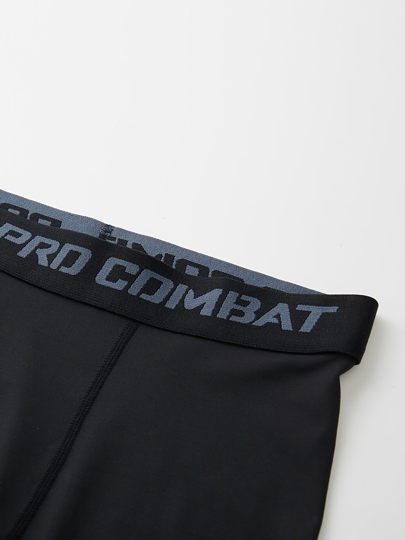 Men's Alphabets Pattern Compression Pants for Fitness