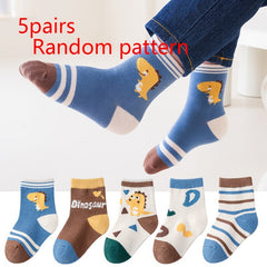 Kids Winter Warm Cartoon Socks, 6-8 Years