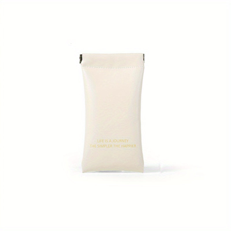 Slogan Graphic Glasses Bag Waterproof Sunglasses Storage Bag