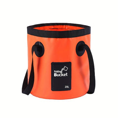 5 Gallon Folding Bucket Portable Water Storage Container Camping Fishing Travel