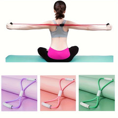 Yoga Tension Band Resistance Rope Fitness Training Equipment