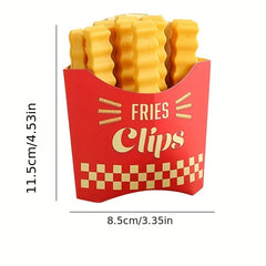 12pcs Food Sealing Clip Moisture-proof Plastic Bag Strip
