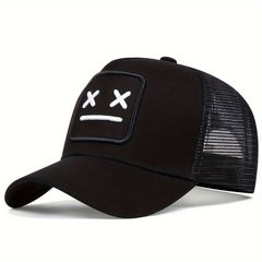 Men's Expression Embroidered Cap Baseball Cap Outdoor Sun Hat