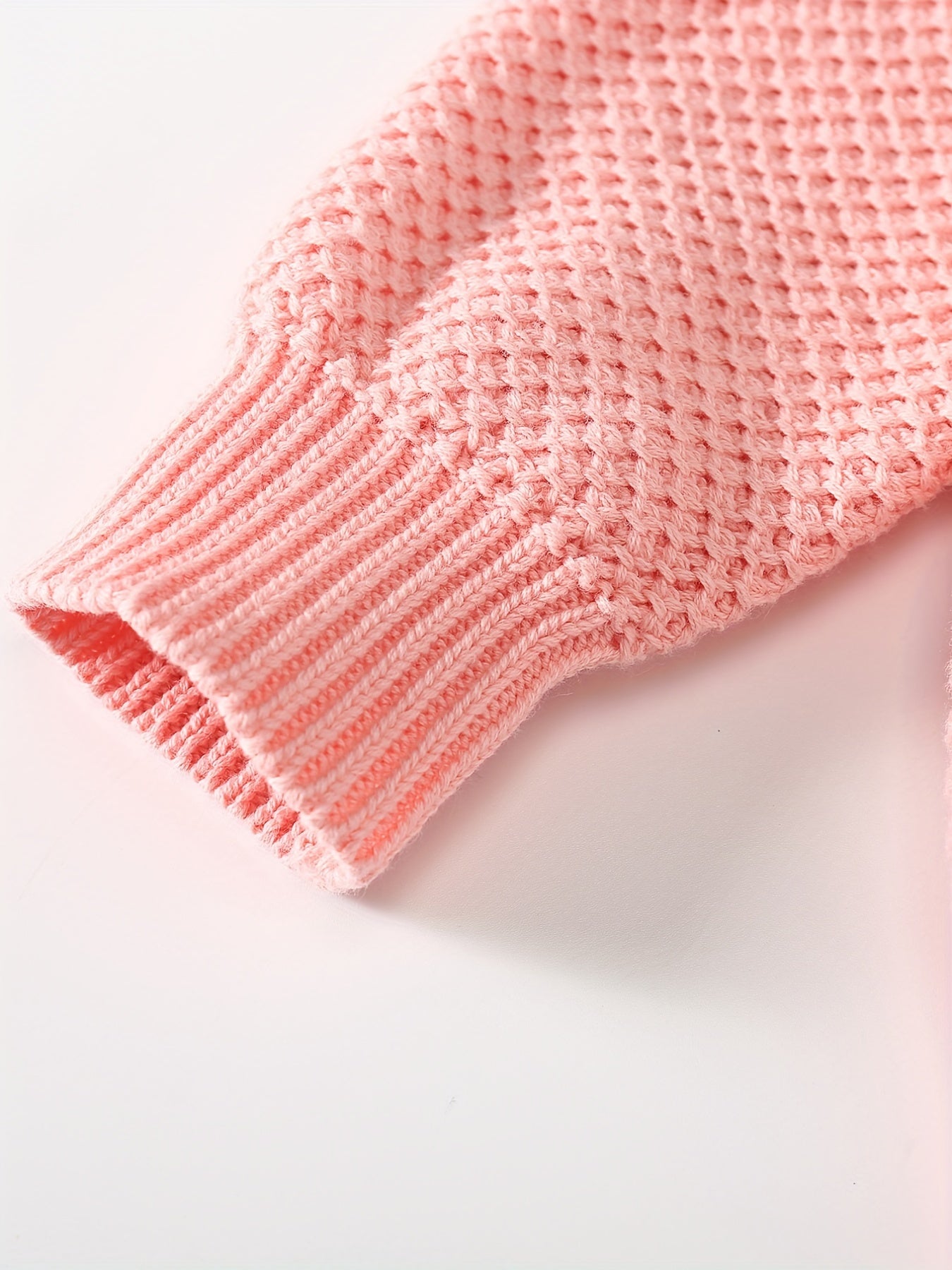 Baby Knit Sweater Set Long Sleeve Pullover Top Shorts 2pc Cotton Set