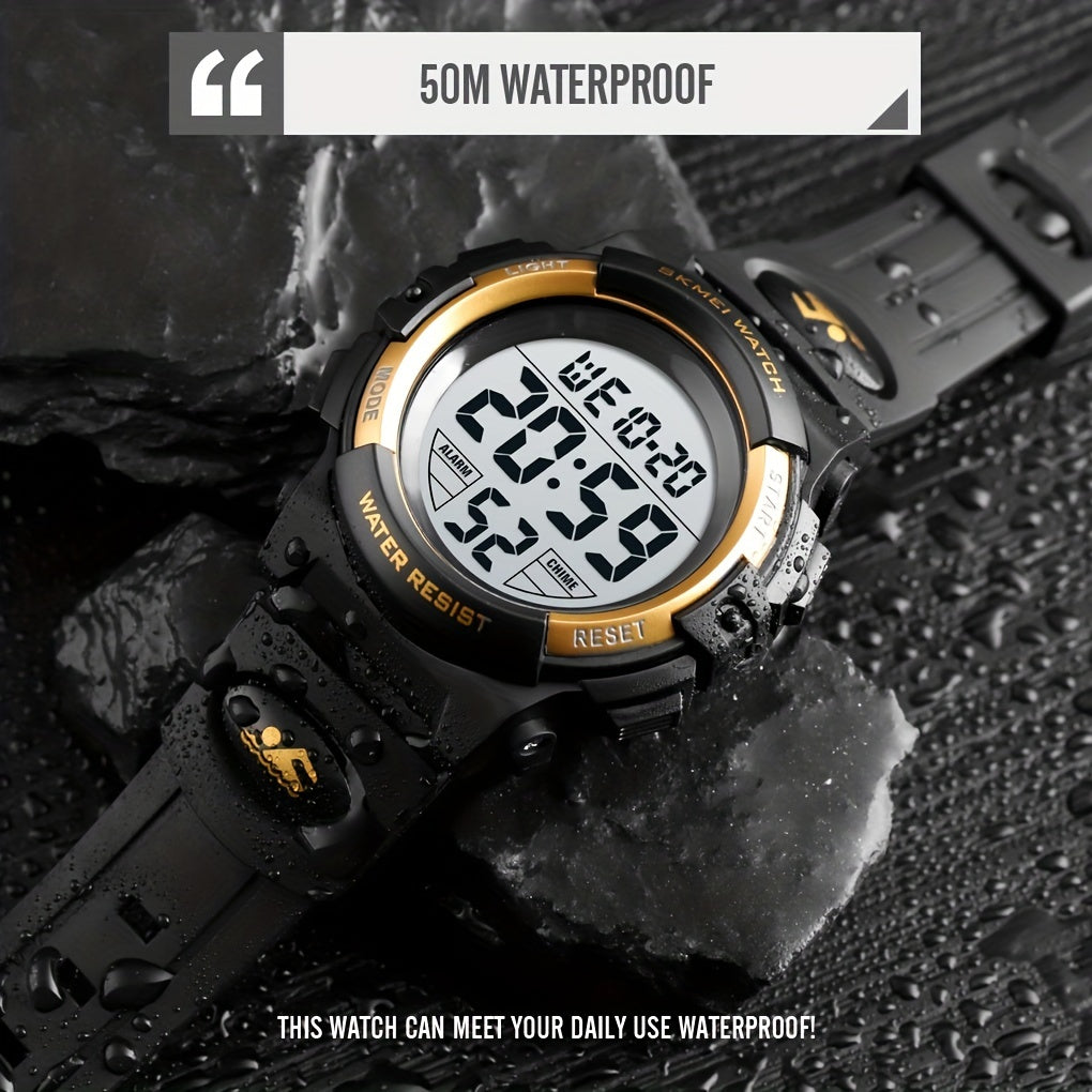 Moment Beauty Kids Digital Sports Watch Waterproof Chronograph