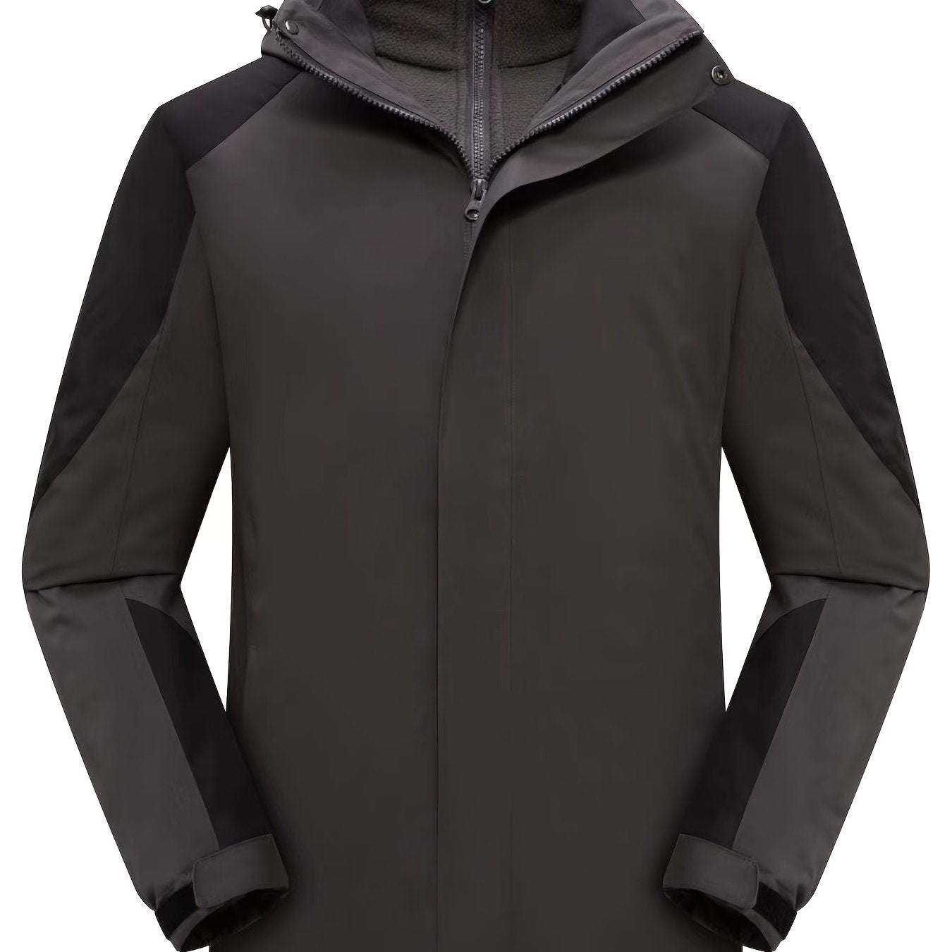3-in-1 Thermal Jacket, Waterproof & Windproof, Reflective Details