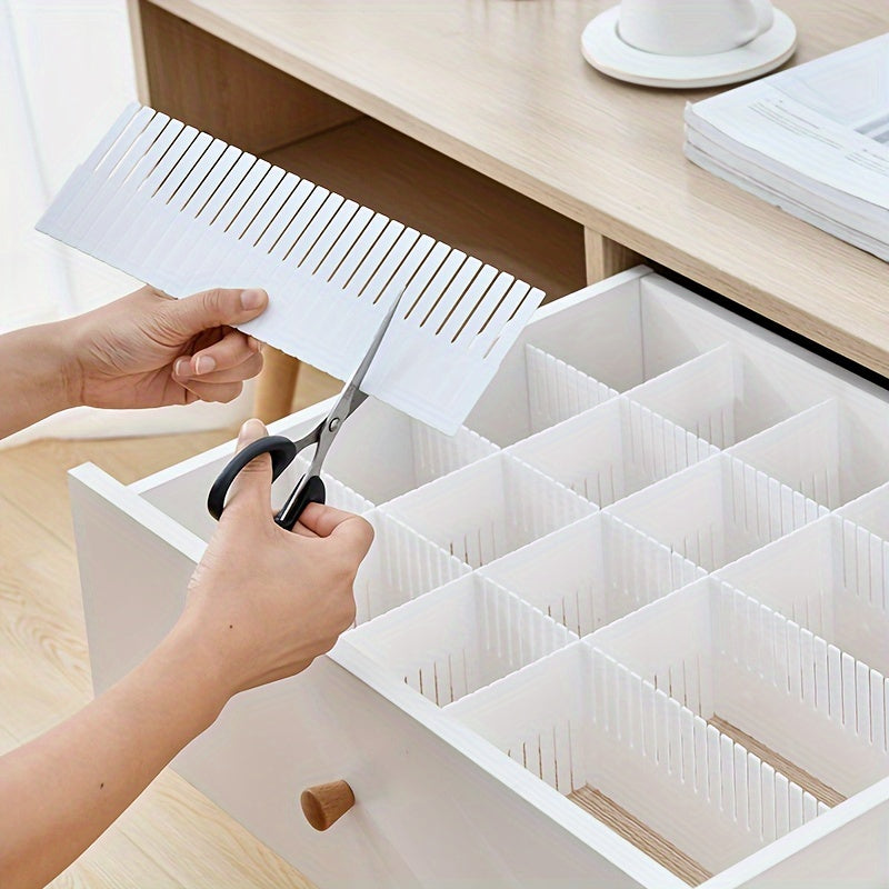 5pcs Drawer Divider Layer Board Organizer DIY Home Drawer