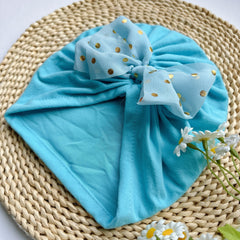 Soft Bowtie Baby Hat Newborn Spring Summer Headband