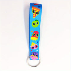 Colorful Keychain with Metal Buckle Carabiner Pendant for Keys Backpacks