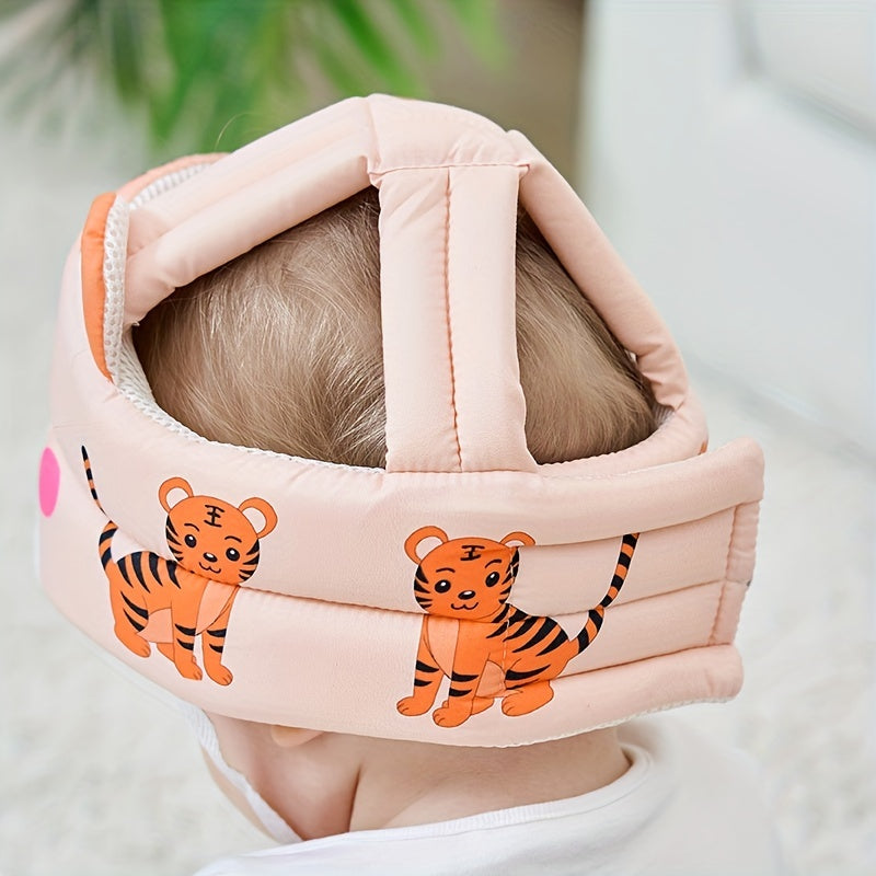 Baby Safety Helmet Tiger Style for Walking Crawling Running