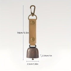 Outdoor Bells Keychains Cow Bell Pet Bell Hiking Camping Accessories