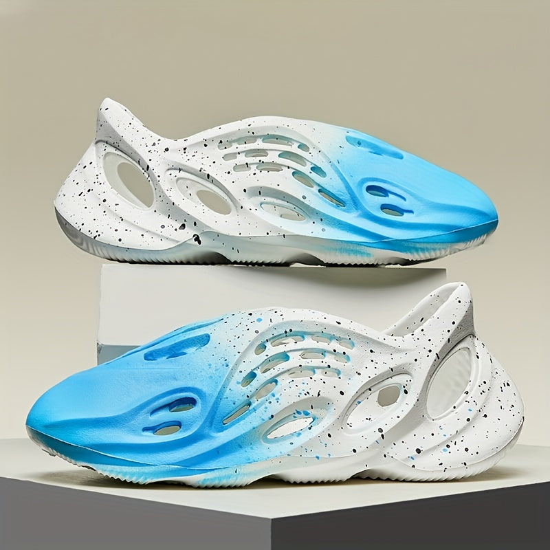 Men's Hollow Out Foam Clogs Slippers Non Slip Beach Sandals