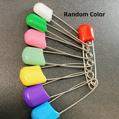 Stainless Steel Needles Safety Pin Brooch Girls Jewelry Pin