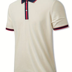 Men's Summer Shirt Moisture Wicking Breathable Top for Hiking & Outdoor Business