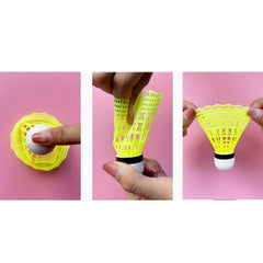 5pcs Durable Outdoor Badminton Shuttlecocks for Training & Competition