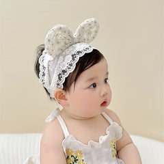Baby Embroidered Bow Knot Headband Hairbands For Girls Newborn