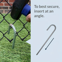 Heavy Duty Steel Ground Anchors 8mm 5/10/20pcs
